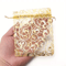 100Pcs Organza Gift Bags Mixed Color Jewelry Packaging Bags Party Favor Bags For Weddings Christma 4