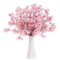 2Pcs Artificial Cherry Blossom Branches Faux Flower Bouquet Decor For Spring Wedding Bedroom Gard 3