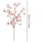 2Pcs Artificial Cherry Blossom Branches Faux Flower Bouquet Decor For Spring Wedding Bedroom Gard 5