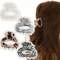 Elegant Oval Hair Claw Clip Womens Hair Claw With Secure Grip Hair Clip For Sophisticated Style 1