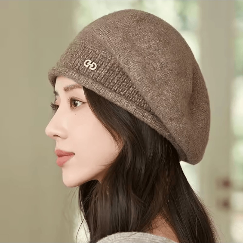 Cozy Womens Soft Beanie Hat Lightweight Knit Beanie For Casual Style And Everyday Headwear 1