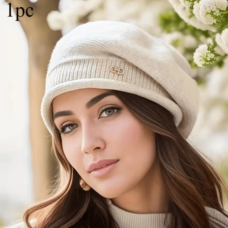 Cozy Womens Soft Beanie Hat Lightweight Knit Beanie For Casual Style And Everyday Headwear 4