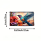 Vibrant Floral Makeup Bag Hummingbird Cosmetic Bag With Zipper Travel Cosmetic Pouch 5