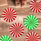 6pcs Colorful Christmas Floor Stickers Festive PVC Decals With Candy Pattern Xmas Decor For Home 1