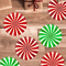 6pcs Colorful Christmas Floor Stickers Festive PVC Decals With Candy Pattern Xmas Decor For Home 1