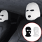3 Hole Car Seat Headrest Cover Funny Headrest Ski Mask With AntiDust Car Accessory Full Face Prote 0