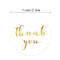 500Pcs Thank You Stickers Kraft Paper Sticker Rolls With Cute Thank You Seal Labels For Party Favo 5