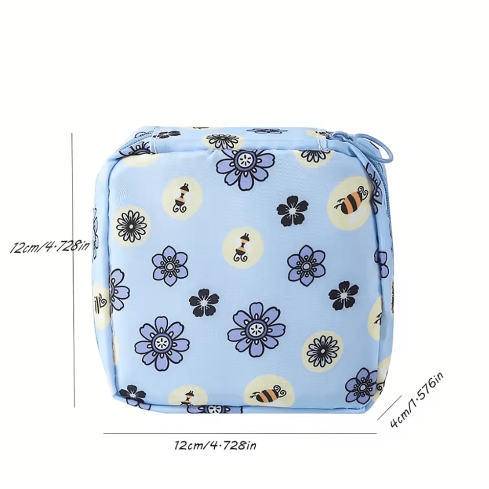 Polyester Travel Organizer Bag MultiFunctional Storage Pouch Portable Makeup Organizer For Cosmet 4