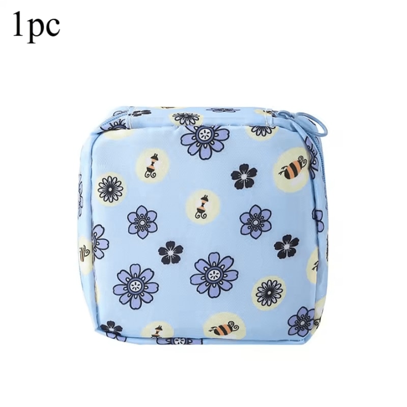 Polyester Travel Organizer Bag MultiFunctional Storage Pouch Portable Makeup Organizer For Cosmet 7