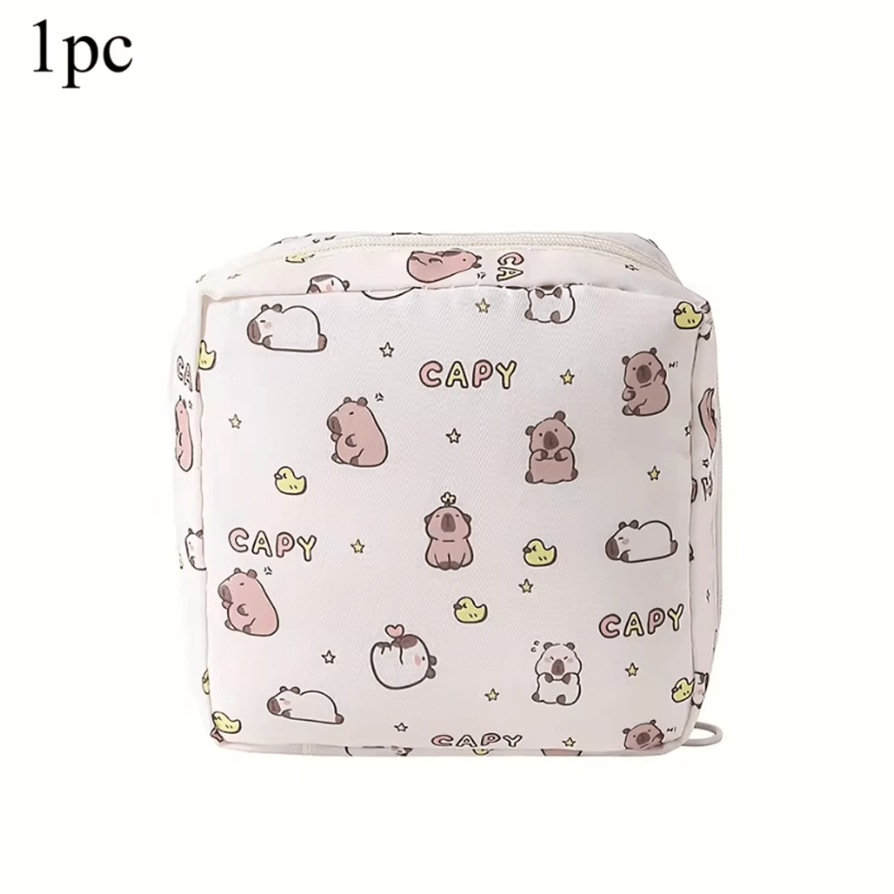 Polyester Travel Organizer Bag MultiFunctional Storage Pouch Portable Makeup Organizer For Cosmet 8