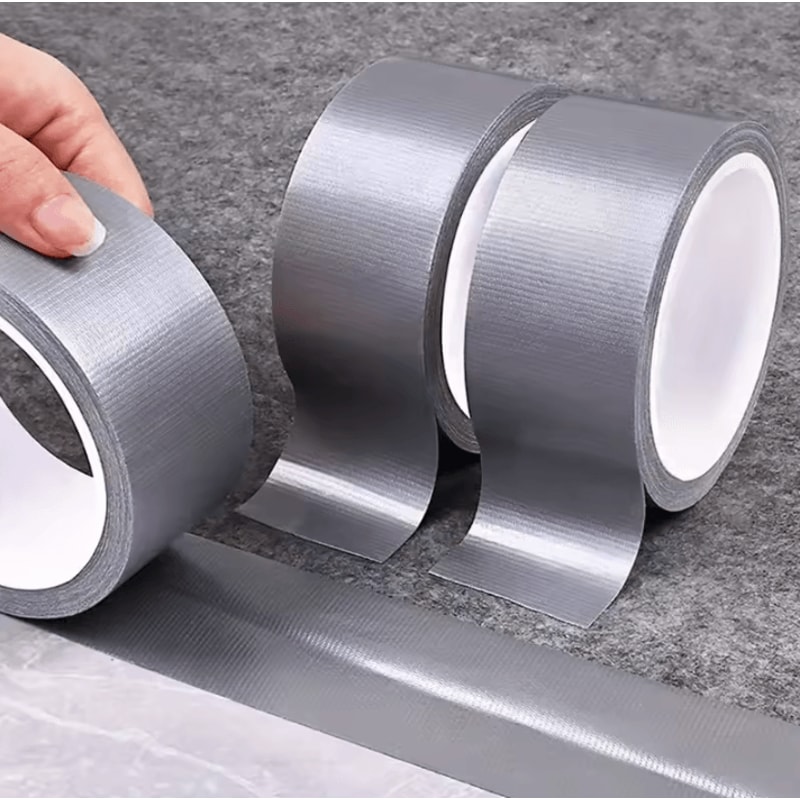 2Roll Heavy Duty Duct Tape Super Sticky Cloth Tape For Carpet Binding Tape And Industrial Repairs 1