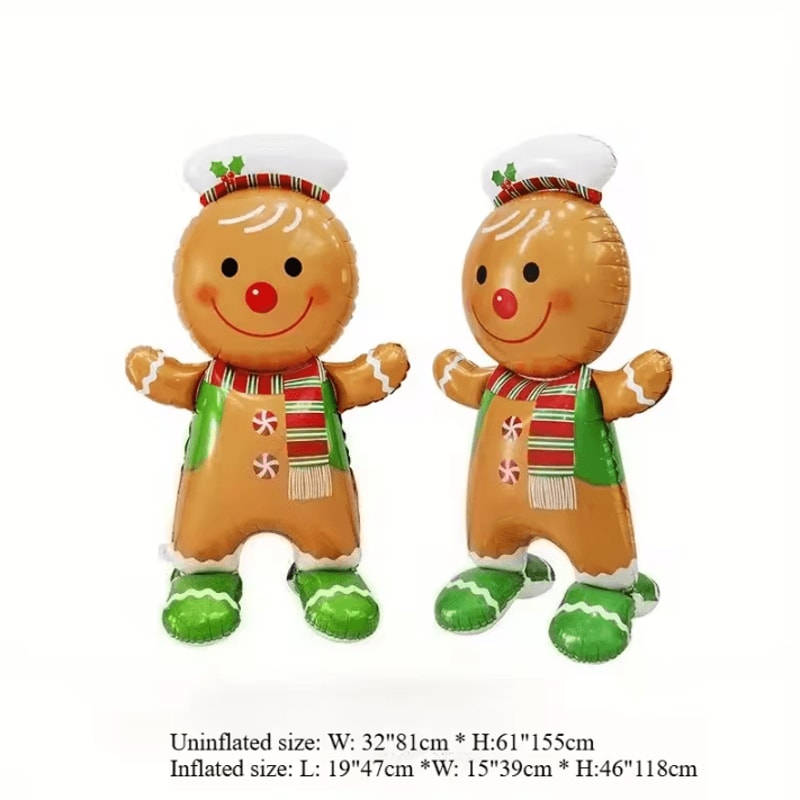 Standing Foil Balloon Christmas Balloon For Festive Xmas Party Decor Holiday Home Decorations 3