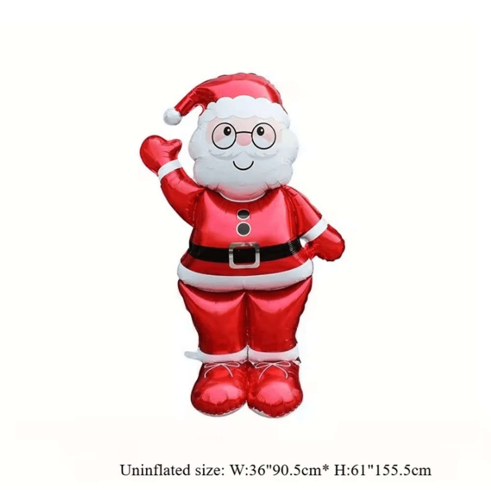 Standing Foil Balloon Christmas Balloon For Festive Xmas Party Decor Holiday Home Decorations 4
