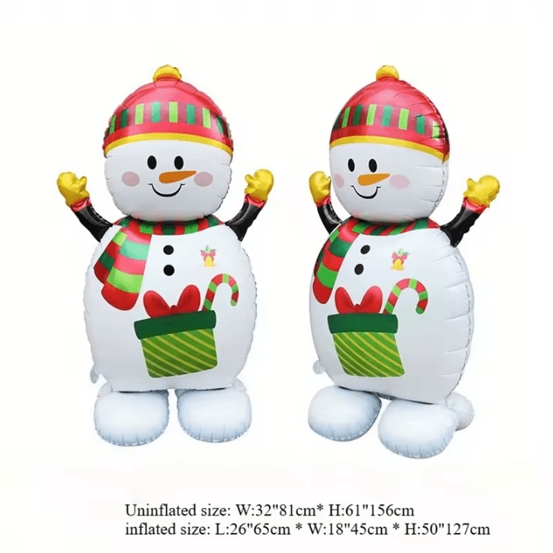 Standing Foil Balloon Christmas Balloon For Festive Xmas Party Decor Holiday Home Decorations 6