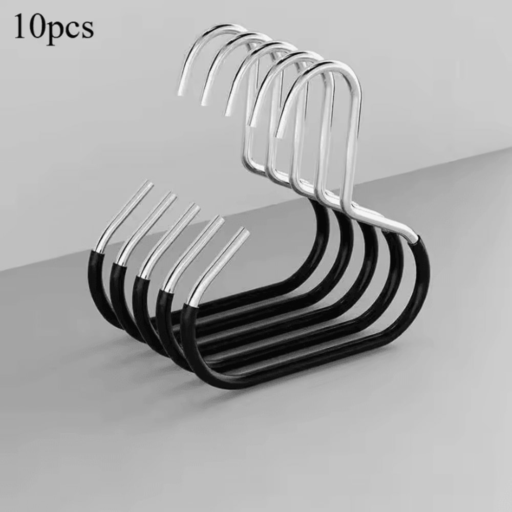 Durable Stainless Steel Hat Hanger NonSlip Hanging Hooks For Wardrobe Storage Organizer MultiPurp 7
