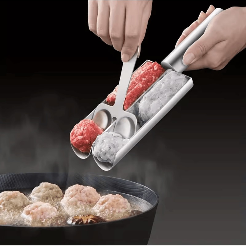 EasyRelease NonStick Meatball Maker EasyRelease Meatball Spoon Manual Kitchen Tools For Effortles 1