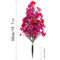Lifelike Artificial Plant Garden Stake Decorative Porch Ornament With Simulation Flower Lawn Decor 4