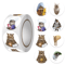500Pcs Cartoon Cat Stickers Meme Sticker Pack For Planner Scrapbooking Stickers And Cat Lover Gif 11