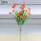 2Pcs Artificial Flower Bouquets Plastic Fake Flowers For Table Centerpiece Decor And Home Accents 6
