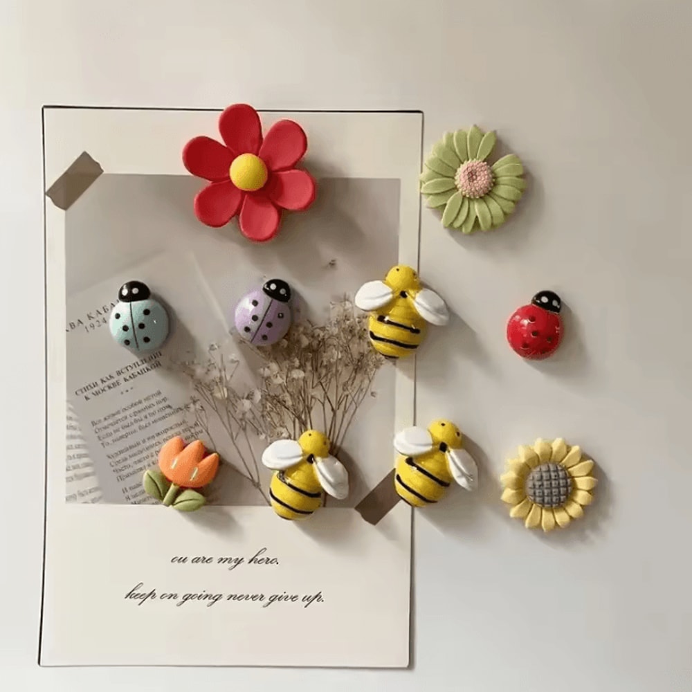 10Pcs Refrigerator Magnets Durable Strong Hold Magnets For Kitchen Magnets Set And Home Decor 2