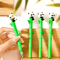 10Pcs Cute Black Gel Pens Silicone Gel Pens With Panda Bamboo Pens For School And Office Stationer 1