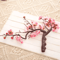 Lifelike Artificial Cherry Blossom Flowers Silk Plum Blossom Stems For Wedding Table Decorations A 6