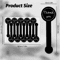 Black Thank You Stickers Long Sealing Label Stickers 394 By 118 Inches For Pudding Bottle Stickers 5
