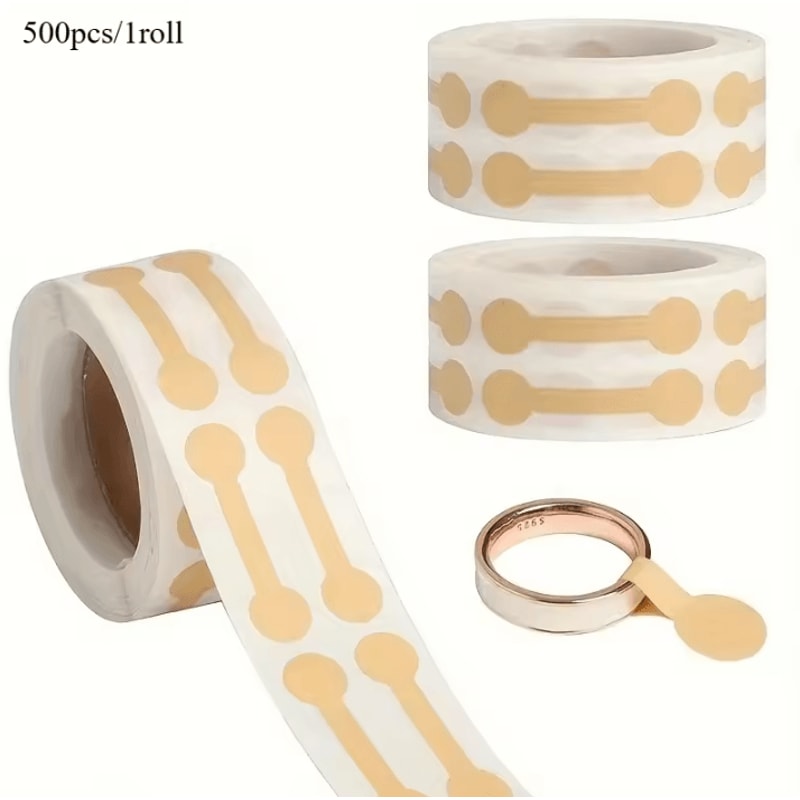 500 Piece Kraft Paper Label Stickers 11 By 42mm Jewelry Price Tags With DIY Tag Stickers 5