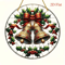 2 Piece Christmas Bell Ornaments Acrylic Holiday Decorations 2D Flat Hanging Ornaments For Room An 4