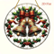2 Piece Christmas Bell Ornaments Acrylic Holiday Decorations 2D Flat Hanging Ornaments For Room An 4