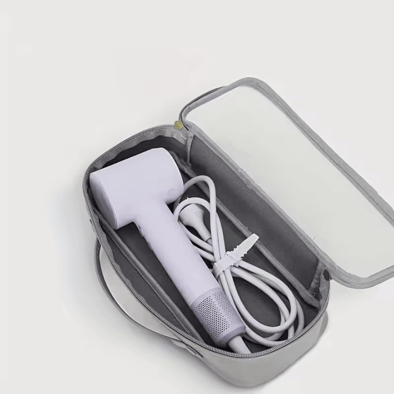 Dustproof Hair Dryer Travel Case Portable Storage Bag With Dustproof Protective Cover And Hair Cur 1