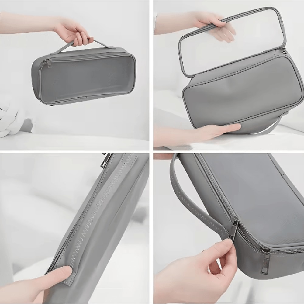 Dustproof Hair Dryer Travel Case Portable Storage Bag With Dustproof Protective Cover And Hair Cur 4