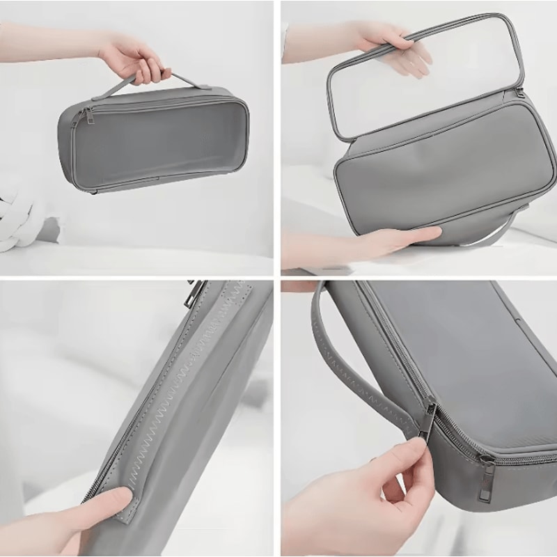 Dustproof Hair Dryer Travel Case Portable Storage Bag With Dustproof Protective Cover And Hair Cur 4