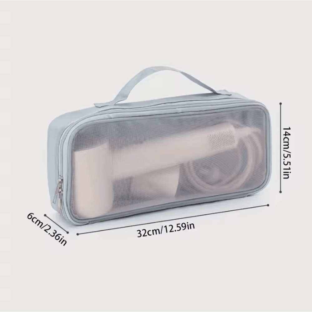 Dustproof Hair Dryer Travel Case Portable Storage Bag With Dustproof Protective Cover And Hair Cur 5