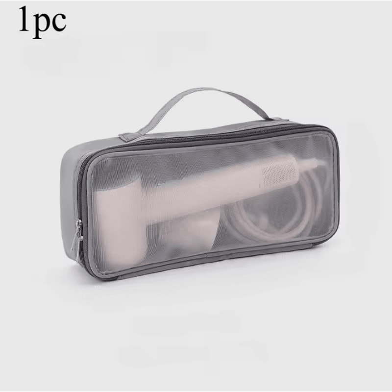 Dustproof Hair Dryer Travel Case Portable Storage Bag With Dustproof Protective Cover And Hair Cur 8