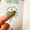 25 Piece Cute Paperclips FourLeaf Clover Clips For Binder Clip School Supplies And Scrapbook Decor 4