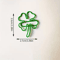 25 Piece Cute Paperclips FourLeaf Clover Clips For Binder Clip School Supplies And Scrapbook Decor 5