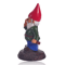 1Pc Outdoor Funny Garden Gnome Statue Resin Middle Finger Yard Ornament For Garden And Lawn Decor 3
