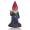 1Pc Outdoor Funny Garden Gnome Statue Resin Middle Finger Yard Ornament For Garden And Lawn Decor 5