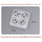 3050 Pack Shower Drain Hair Catcher Disposable Drain Covers With Mesh Hair Stopper Strainer For Bat 5