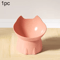 Elevated Elevated Cat Bowl AntiTip Raised Pet Feeding Dish With Tilted Edge Neck Protection For Cat 7