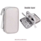 Digital Accessories Organizer Bag SingleDouble Layer Portable Cable Storage Pouch For Tech Accessor 12