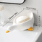SelfDraining SelfDraining Soap Tray Cute DuckShaped Creative Rack For Bathroom Kitchen Tub And Sink 4