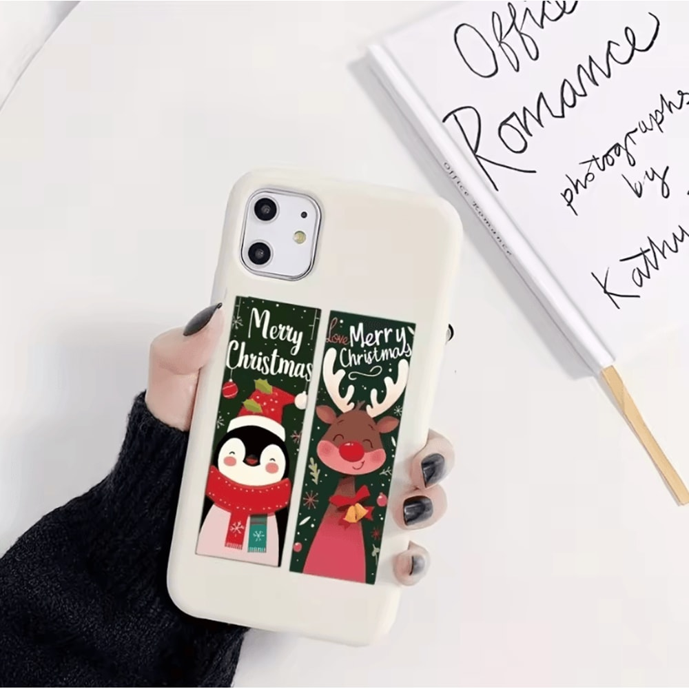 120pcs Christmas Stickers 1 By 3 Inches Festive Gift Wrapping Seal Stickers SelfAdhesive Holiday De 3