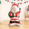 Standing Santa Claus Foil Balloon Christmas Home And Party Decoration Aluminum Foil Festive Outdoor 1