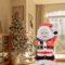 Standing Santa Claus Foil Balloon Christmas Home And Party Decoration Aluminum Foil Festive Outdoor 3