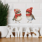 Christmas Holiday Window Clings Festive Bird Decor Stickers For Home Bathroom Thanksgiving And New 1