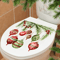 Christmas Christmas Toilet Stickers Reusable SelfAdhesive PVC Bathroom Decals For Toilet Lid And Ho 2