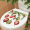 Christmas Christmas Toilet Stickers Reusable SelfAdhesive PVC Bathroom Decals For Toilet Lid And Ho 2