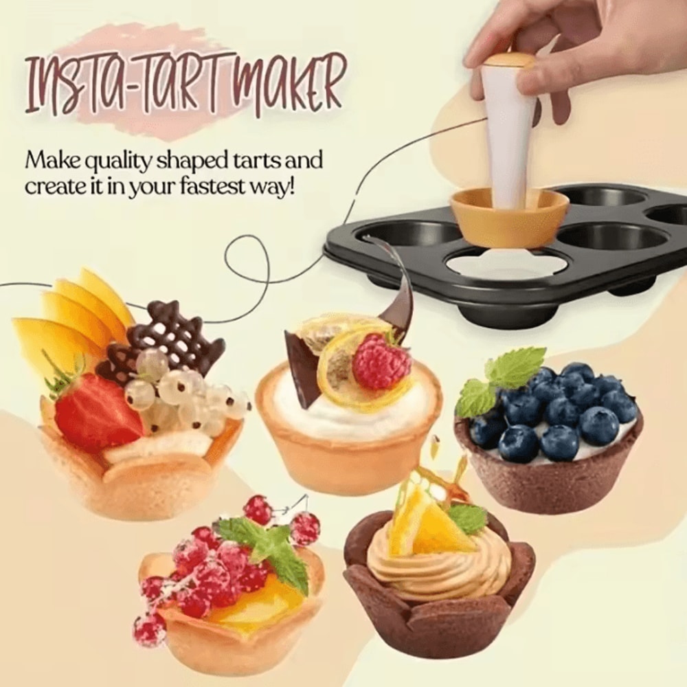 Creative Creative Cake Mold Set Pastry Dough Tamper With Flower Shaped Cutter For Baking Cakes Bisc 1